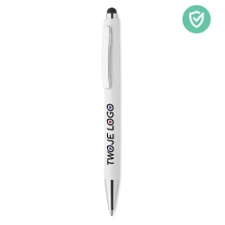 Antybakt. długopis z rysikiem BLANQUITO CLEAN z logo firmy