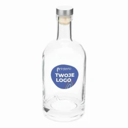 Szklana butelka PEARLY do naniesienia logo