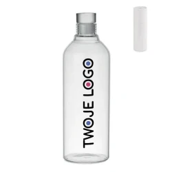 Butelka borosilikatowa 1L LARGE LOU z nadrukiem na zamówienie