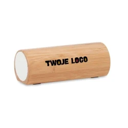 Bezprzewodowy głośnik, bambus SPEAKBOX do drukowania logo