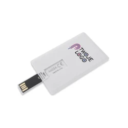 Pamięć USB KARTA 16 GB z nadrukiem logo