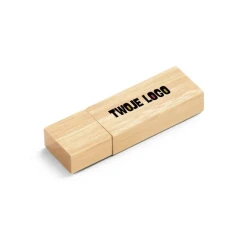 VENTER 8GB. Pamięć USB o pojemności 8 GB wykonana z bambusa z logo