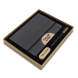 Zestaw z USB 64GB Denver z nadrukiem logo