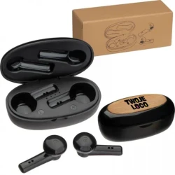 Słuchawki douszne bluetooth do nałożenia logo