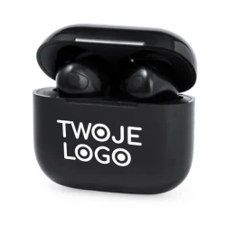 Bezprzewodowe słuchawki douszne do nałożenia logo