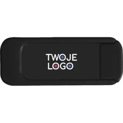 Zasłona na kamerę internetową z logo firmy