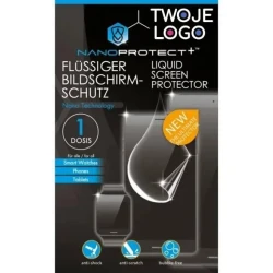 Płynne szkło na telefon LOS ANDES z logo