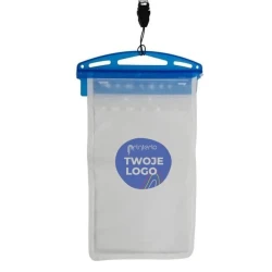 Wodoodporny pokrowiec na telefon Crystal z nadrukiem logo