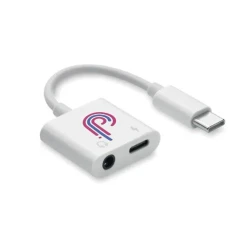 Rozgałęźnik audio ABS typu C KOENET do nałożenia logo