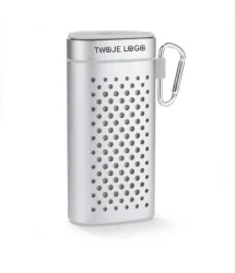 Głośnik bezprzewodowy z power bankiem SOUND 4000 mAh do naniesienia logo