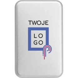 Power bank 4000 mAh z ładowarką słoneczną do naniesienia logo
