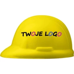 Antystres "kask" z nadrukiem logo