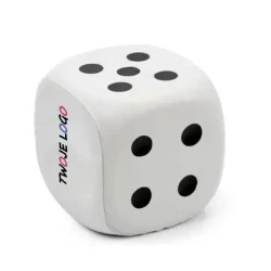 Antystres "kostka do gry" do naniesienia logo