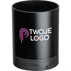 Stojak biurkowy z ładowarką indukcyjną do nałożenia logo