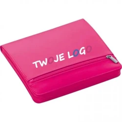 Folder A5 z notatnikiem w linie CrisMa do naniesienia logo