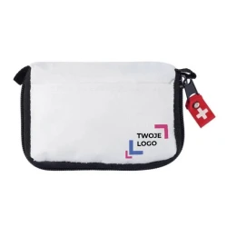 Apteczka w pokrowcu, 14 el. 13,5 x 8,9 x 4,6 cm z naniesieniem logo