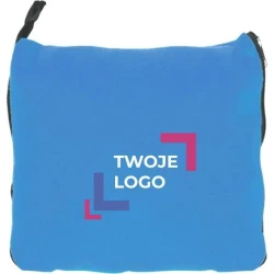 Koc z polaru/poduszka 2w1 RADCLIFF z logo