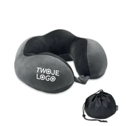 Poduszka podróżna z pianki HEDREST z nadrukiem na zamówienie