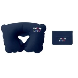 Nadmuchiwana poduszka w etui TRAVELCONFORT do nałożenia logo