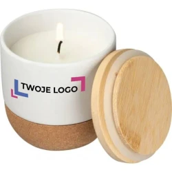 Świeczka BRUGES z nadrukiem na zamówienie