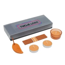 Zestaw świeczek ATMOSPHERE z naniesieniem logo