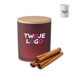 Świeca woskowa roślinna 200 gr KEOPS MEDIUM do nałożenia logo