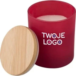 Świeczka zapachowa z nadrukiem logo