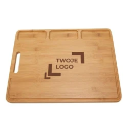 Duża deska do krojenia BAMBOO SERVING do drukowania logo