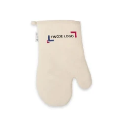 RICKEY. Bawełniana rękawica kuchenna (60% recyklingu) z logo firmy