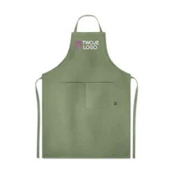 Fartuch regulowany z konopi NAIMA APRON do nałożenia logo