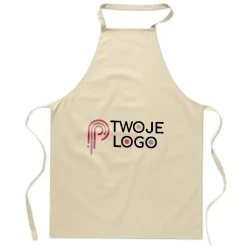 Bawełniany fartuch kuchenny KITAB z naniesieniem logo