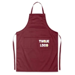 Fartuch kuchenny regulowany FITTED KITAB z nadrukiem logo