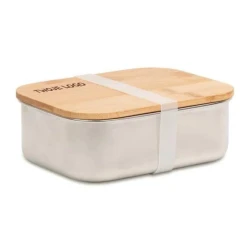 Pojemnik stalowy na lunch 800 ml do naniesienia logo