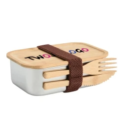 Pudełko śniadaniowe ECO TASTE do naniesienia logo