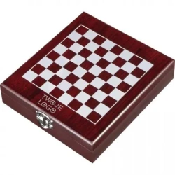 Zestaw do wina z szachami do naniesienia logo