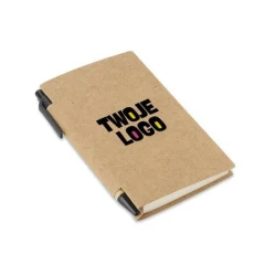 Notes z długopisem MARRO z logo firmy