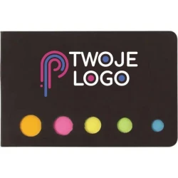 Zestaw do notatek, karteczki samoprzylepne z naniesieniem logo