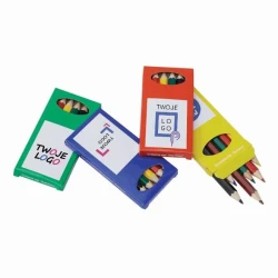 Zestaw kredek RAINBOW z nadrukiem na zamówienie