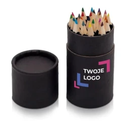 Zestaw 24 kredek w tubie z naniesieniem logo