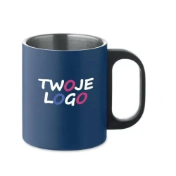 Kubek z podwójną ścianką TANISS z nadrukiem logo
