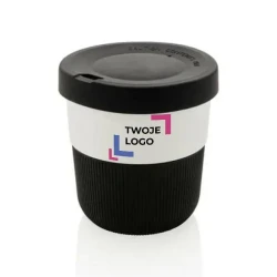 Kubek podróżny 250 ml Coffee to go z PLA z logo firmy