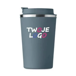 Dwuścienny kubek 350 ml BRACE z nadrukiem logo