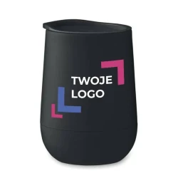 Kubek z podwójnymi ściankami z PP GO z logo