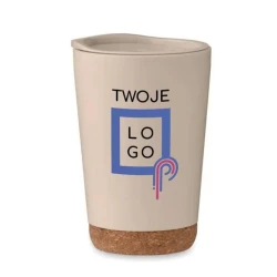 Kubek dwuścienny 300 ml CO z naniesieniem logo