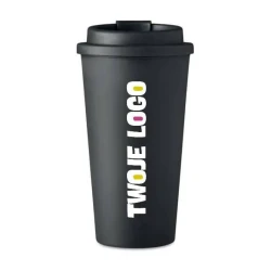 Dwuścienny kubek 450 ml TUESDAY z nadrukiem logo