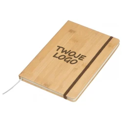 Notatnik A5 w linie z zakładką z nadrukiem na zamówienie