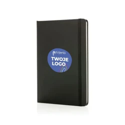 Notatnik A5 w twardej okładce z logo