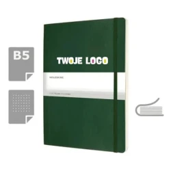 MOLESKINE Notatnik ok. B5 do drukowania logo