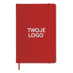 Notatnik A6 w linie NOTELUX do drukowania logo