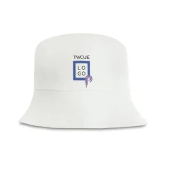 JONATHAN. Kapelusz poliestrowy typu panama z nadrukiem logo